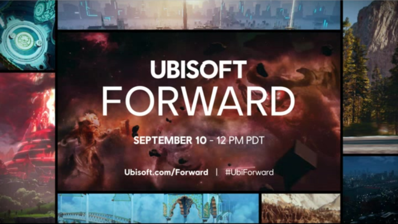 Une image poignée par Ubisoft montrant la date et l'heure auxquelles Ubisoft Forward se produit