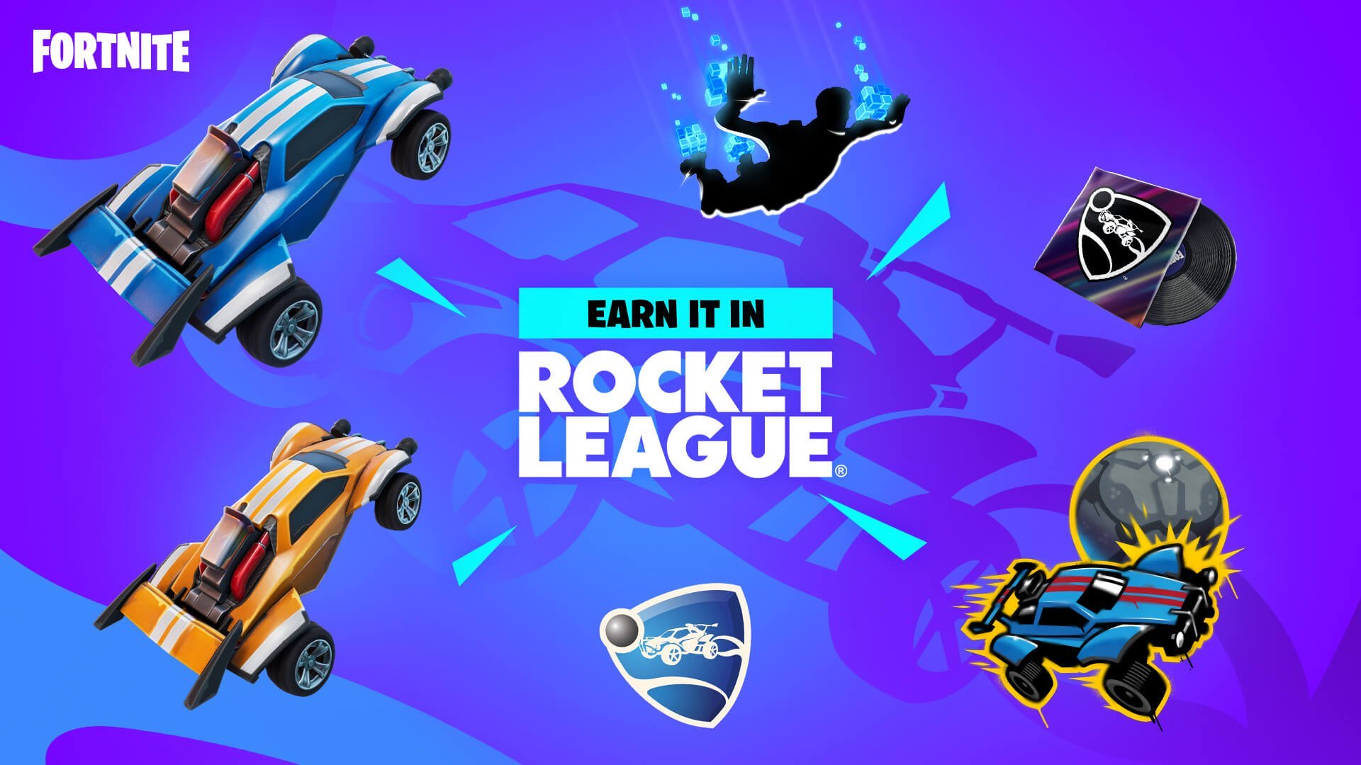 Fortnite x Rocket League rewards