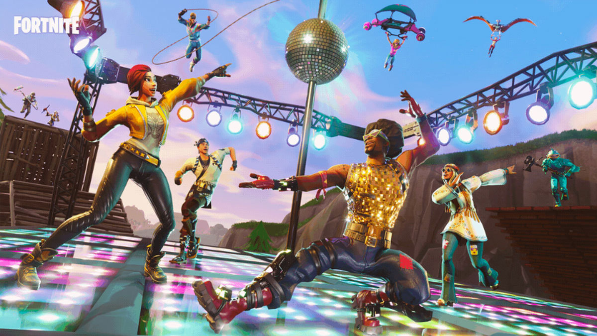 Un skin Fortnite "Dancefloor Soldier" qui fuit devrait faire partie de Fortnitemares!