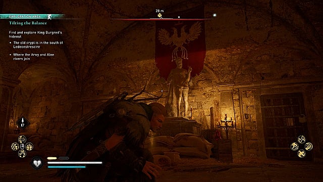 Assassin's Creed Valhalla: emplacement clé hors église
