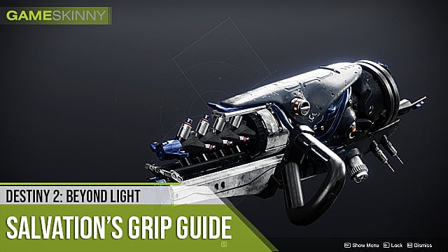Guide du lanceur de grenades exotiques Grip de Destiny 2 Beyond Light Salvation
