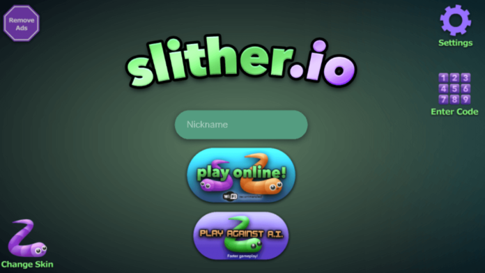 Codes Slither.io (janvier 2021)
