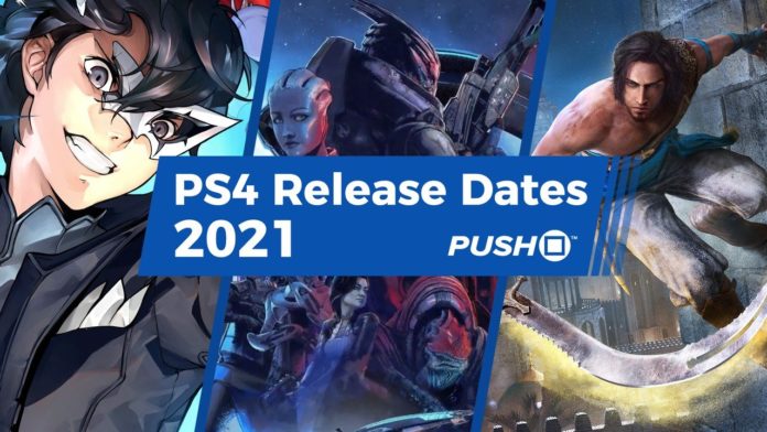 Dates de sortie des nouveaux jeux PS4 en 2021
