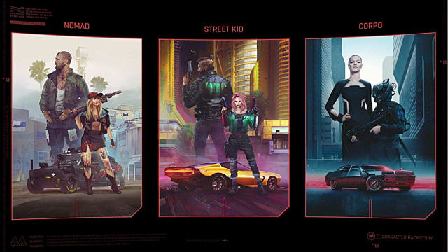 Cyberpunk 2077 Meilleur guide Lifepath: Corpo, Street Kid, Nomad
