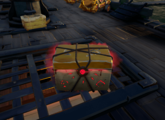 A reaper's chest in Sea of Theives.