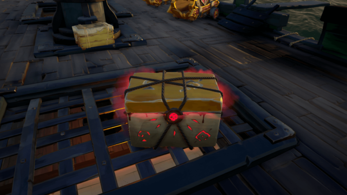 A reaper's chest in Sea of Theives.