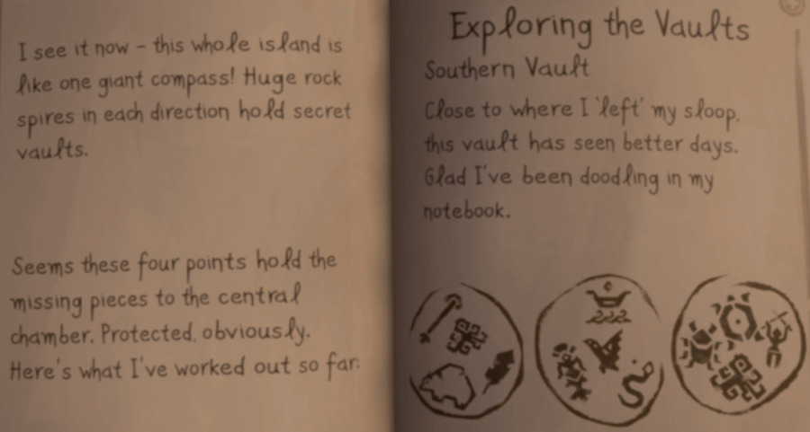 Notes de Briggsy sur le South Vault.
