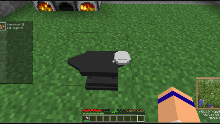 An Anvil in Pixelmon.