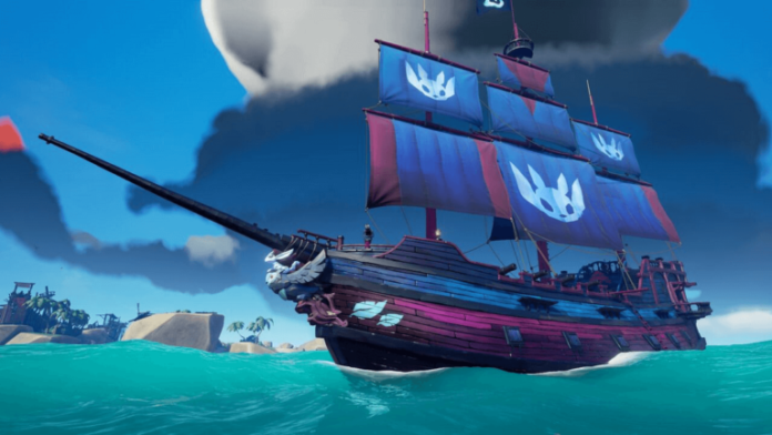 A Galleon in Sea of Thieves.