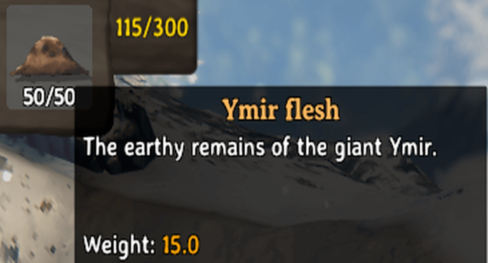 Comment utiliser Ymir Flesh à Valheim

