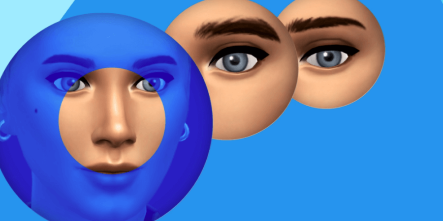 Le maquillage inclus dans la mise à jour anniversaire des Sims.