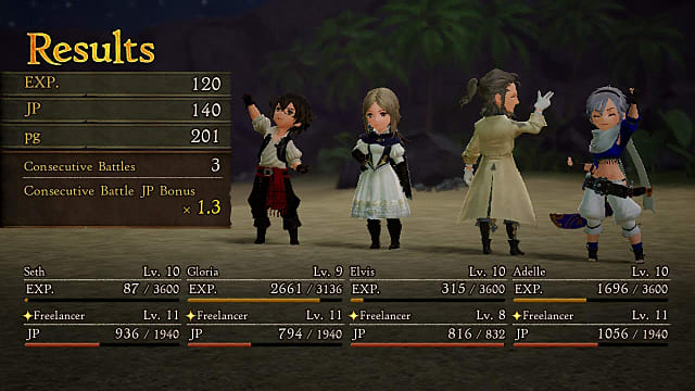 Bravely Default 2 Early JP Farming Guide
