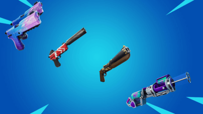 All Exotic Weapons in Fortnite Season 6.