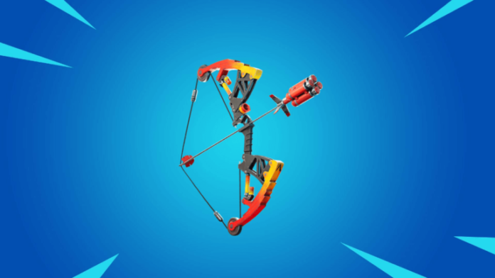 The Mechanical Explosive Bow in Fortnite.