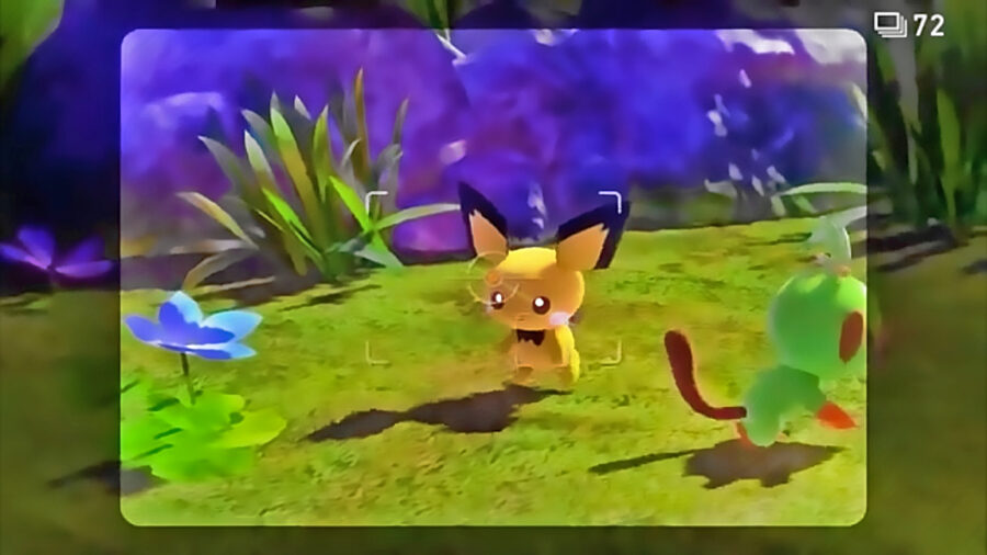 Capture d'écran de la bande-annonce du nouveau jeu Pokémon Snap 