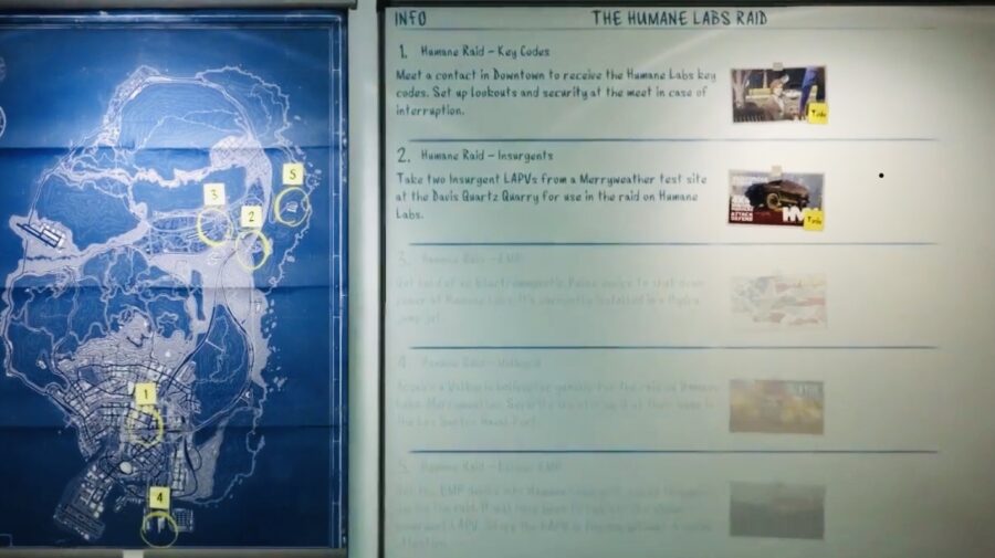 Capture d'écran du jeu en ligne GTA 5