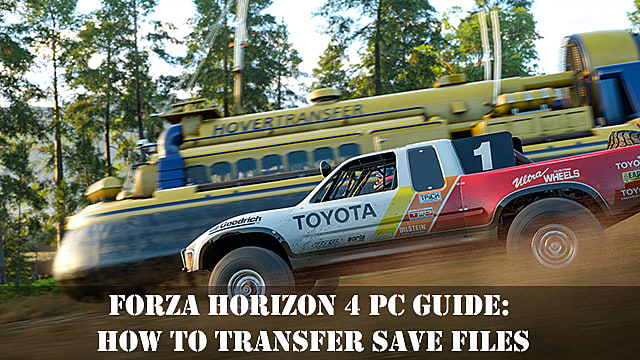 Guide du PC Forza Horizon 4: Comment transférer, sauvegarder et sauvegarder des fichiers
