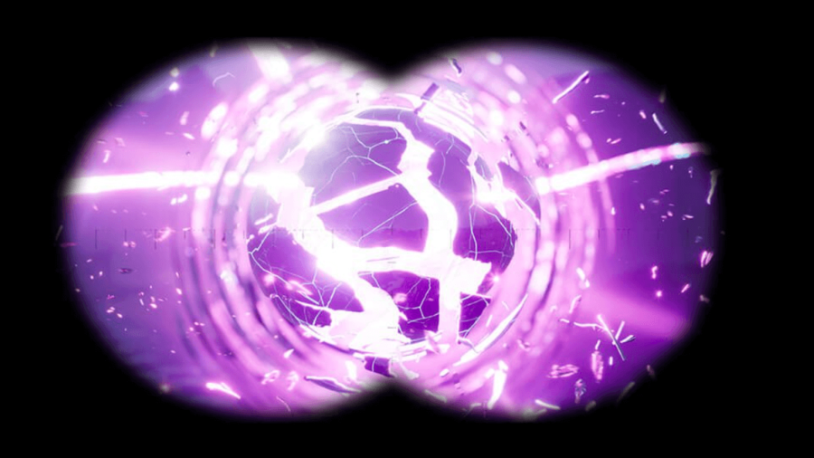 Une image teaser d'Epic Games of the Zero Point sur le point d'exploser.