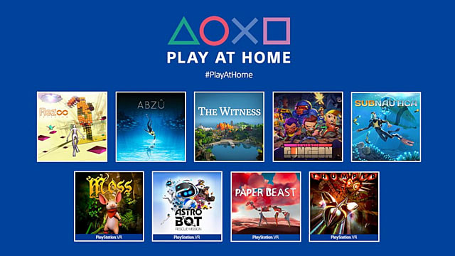 Sony propose 10 jeux gratuits avec Play at Home 2021, y compris Horizon Zero Dawn
