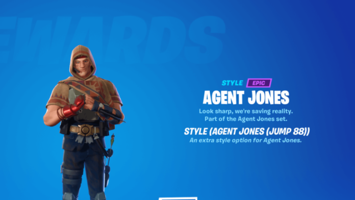Agent Jones Jump 88 outfit.