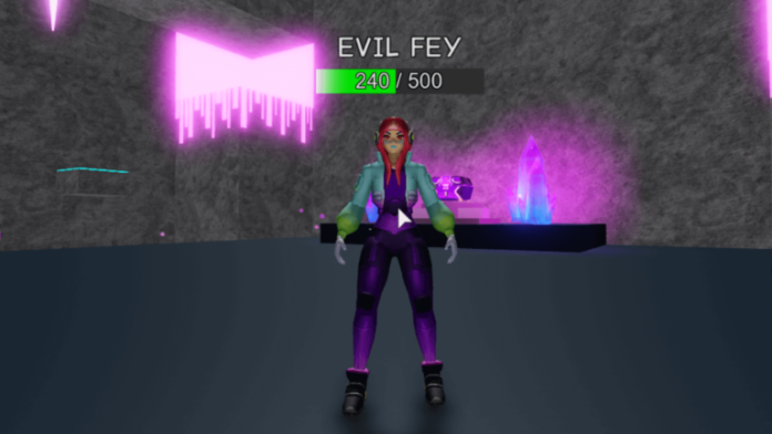 Evil Fey in Melee Simulator.