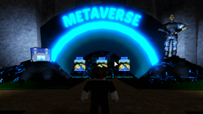 The Metaverse area in Cube Defense.