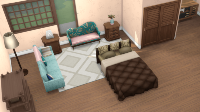Comment faire pivoter les meubles dans les Sims 4
