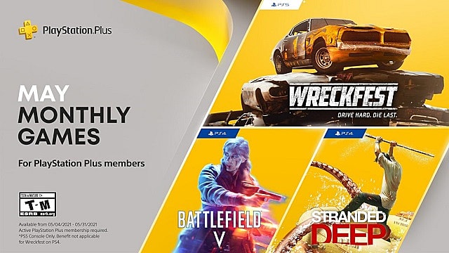 Les jeux PlayStation Plus peuvent inclure Wreckfest, Battlefield 5, Stranded Deep

