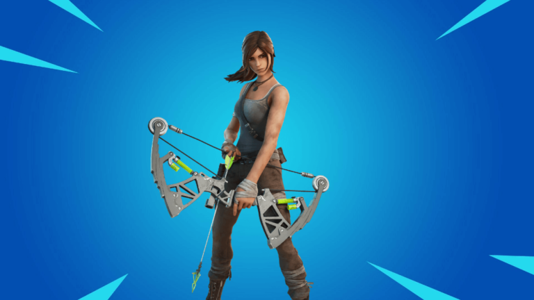 Lara Croft in Fortnite.