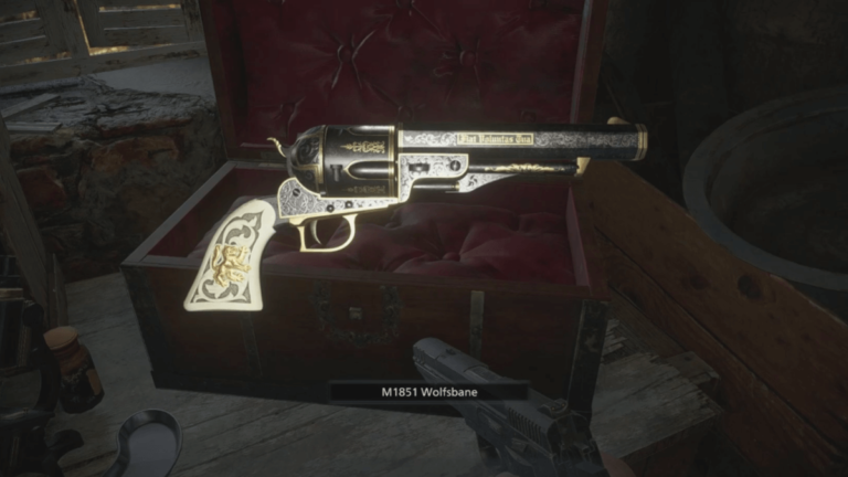 Comment obtenir l'arme cachée de Moreau, le M1851 Wolfsbane Magnum dans Resident Evil Village