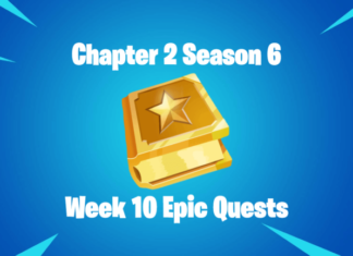 Chapter 2 Season 6 Week 10 Epic Quests.