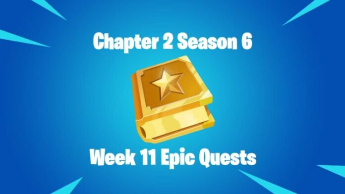 Fortnite Chapter 2 Season 6 Week 11 Cheat Sheet.