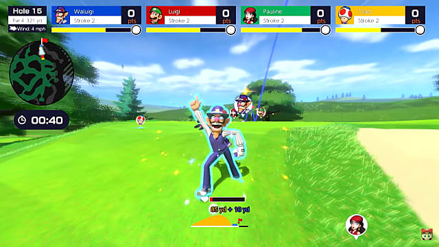 Mario Golf: Super Rush Characters Tee Off dans la dernière bande-annonce
