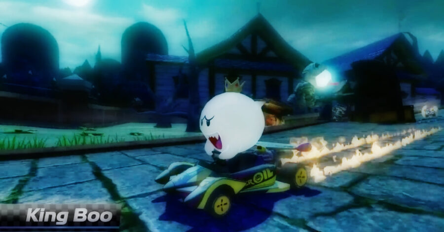 Capture d'écran du gameplay de Mario-Kart 8 Deluxe