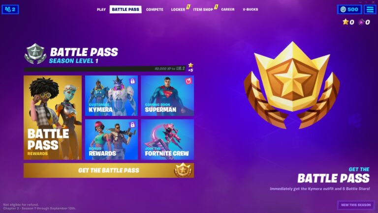 Comment obtenir des Battle Stars dans Fortnite Chapter 2 Season 7 ?