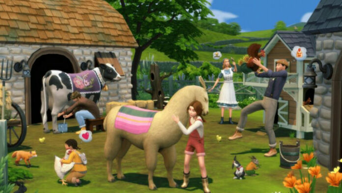 Annonce du pack Sims 4 Cottage Living : lamas, lapins et poulets arrivent dans le jeu !
