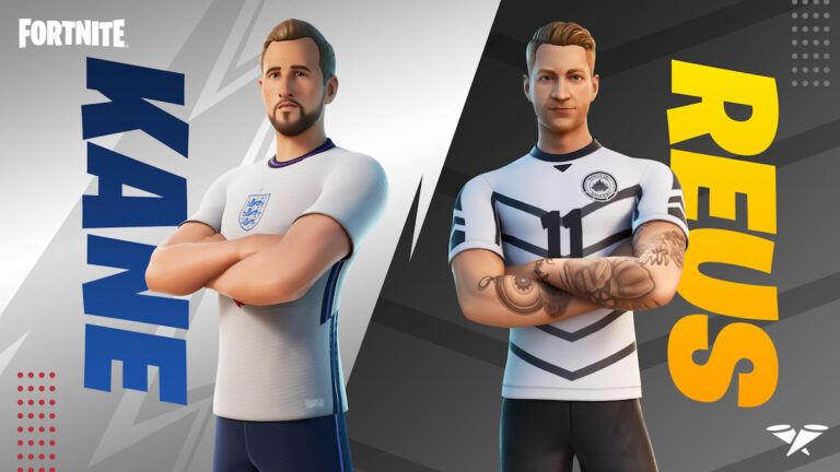 Harry Kane et Marco Reus rejoignent la série d'icônes Fortnite