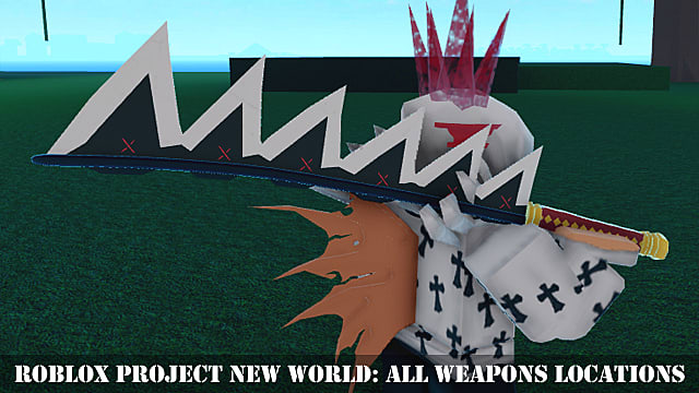 Roblox Project New World: Tous les emplacements d'armes
