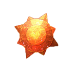 Une pierre solaire dans Pokemon Go.