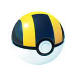 Une ultra balle dans Pokemon Go.