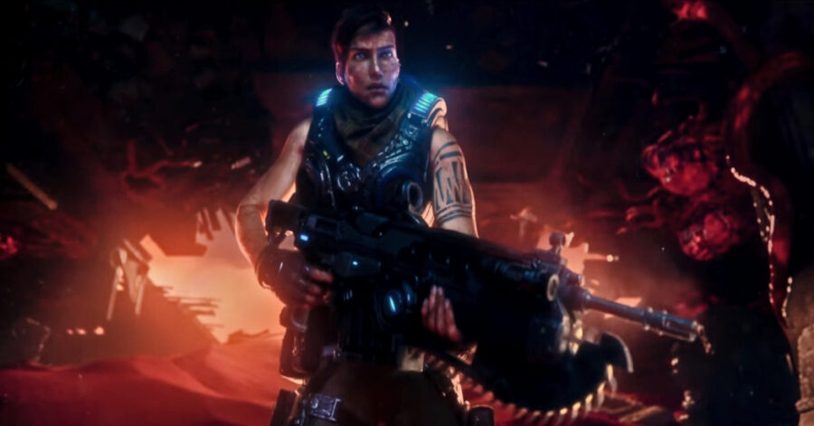 Capture d'écran de la bande-annonce du gameplay de Gears 5