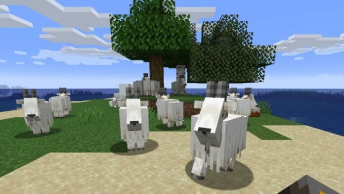 Comment obtenir une corne de chèvre dans Minecraft

