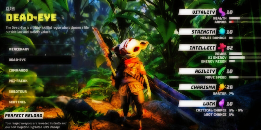 Capture d'écran du gameplay de Biomutant
