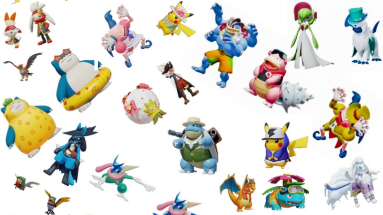 Pokemon Unite Character Skins