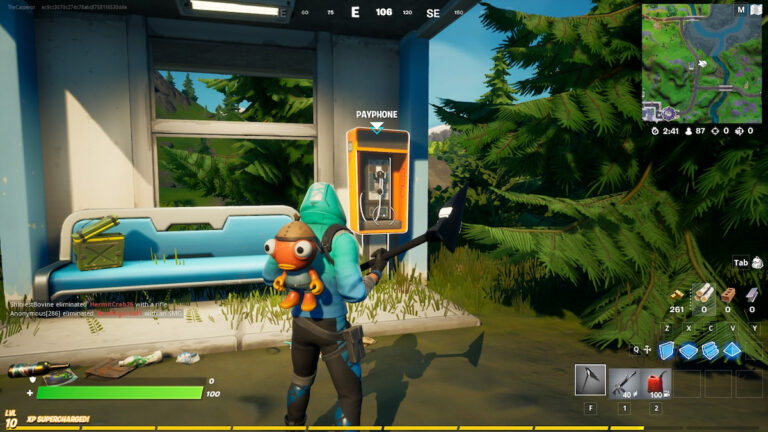 Où obtenir les commandes de Slone à partir d'un téléphone public dans Fortnite Chapter 2 Saison 7 Semaine 6