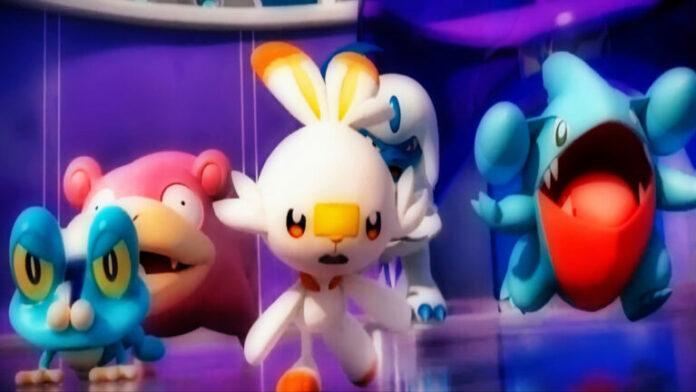 Screenshot of Pokémon Unite trailer