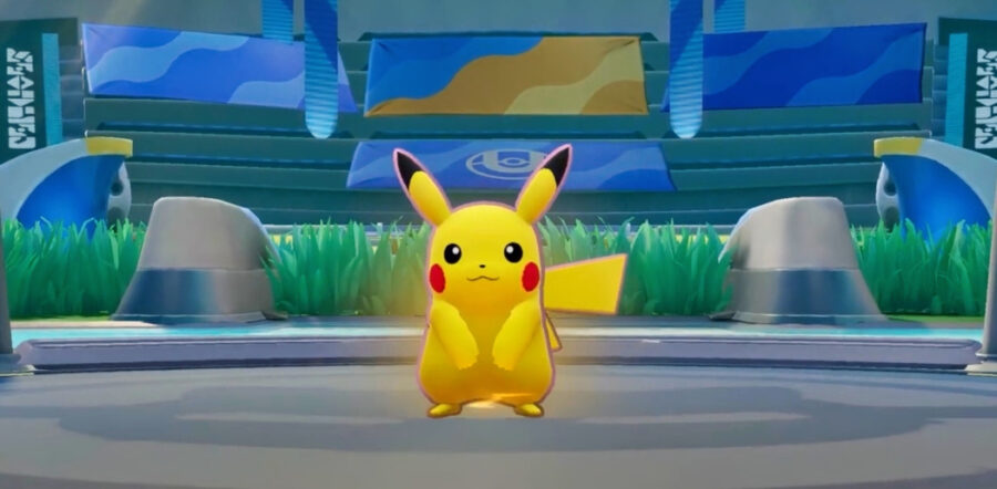 Capture d'écran de la bande-annonce du gameplay de Pokémon Unite