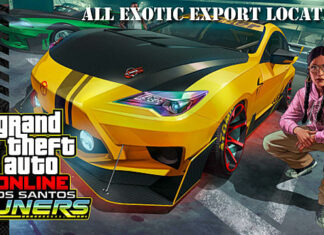 GTA 5 Online Los Santos Tuners : tous les emplacements d'exportation exotiques
