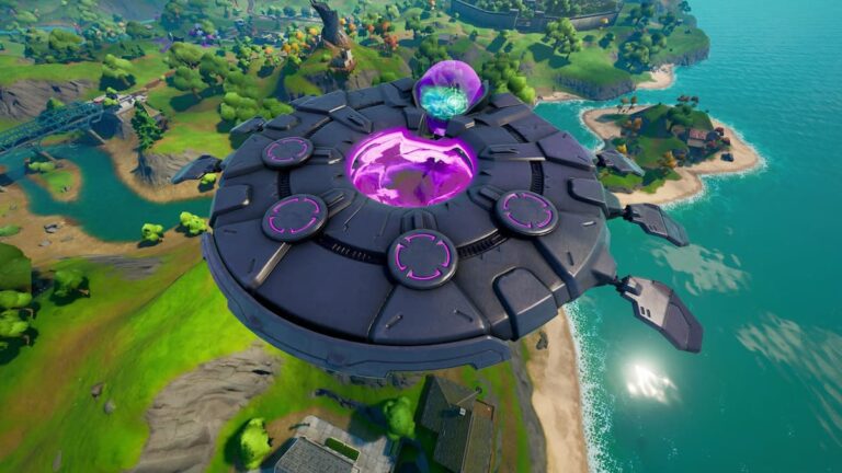 Comment endommager une soucoupe dirigée par des extraterrestres dans Fortnite Chapter, 2 Season 7 Week 6 ?