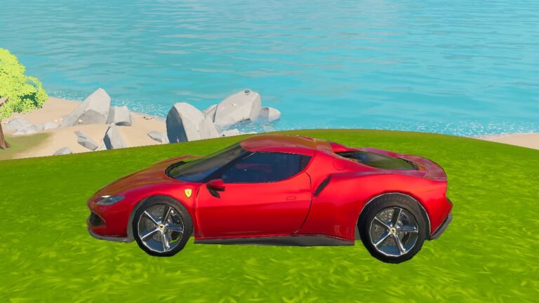 Où trouver une Ferrari 296 GTB dans Fortnite Chapter 2 Season 7